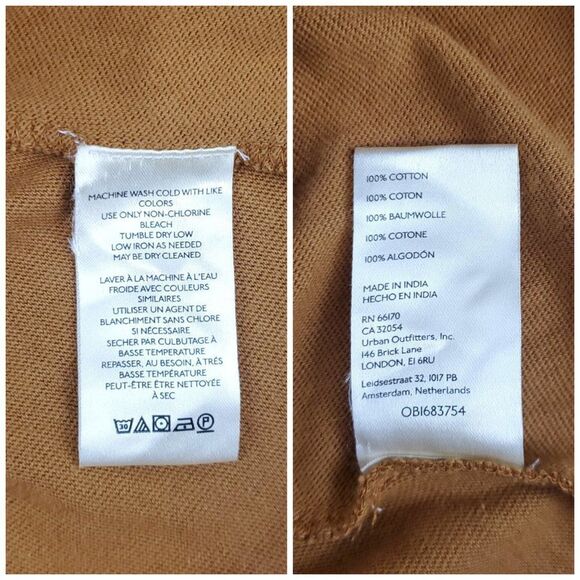 Free People Gigi Long Sleeve Square Neck Smocked Peplum Boho Top - Picture 13 of 13